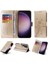 Galaxy S24 Için Flip Case Ultra Flip Deri Cardyuvaları Çiçek (Yurt Dışından) 4