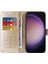 Galaxy S24 Için Flip Case Ultra Flip Deri Cardyuvaları Çiçek (Yurt Dışından) 5