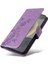 Galaxy S24 Deri Cardyuvaları Çiçek Flip Case Için Flip Case (Yurt Dışından) 4