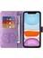 IPhone 11 Için Flip Case Deri Kart Yuvaları Çiçek Flip (Yurt Dışından) 5
