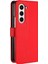 Galaxy Z Için Flip Case Fold 6 Kickstand Koruyucu Kapak Folio Pu (Yurt Dışından) 5
