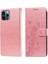 IPhone 12 Pro Deri Kart Yuvaları Flip Case Çiçek (Yurt Dışından) 3