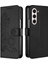 Galaxy Z Için Flip Case Fold 6 Kickstand Koruyucu Kapak Folio Pu (Yurt Dışından) 1