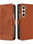 Galaxy Z Için Flip Case Fold 6 Kickstand Koruyucu Kapak Folio Pu (Yurt Dışından) 1