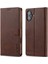 IPhone 16 Için Flip Case Artı Buzağı Doku Yatay Çevir Deri Kılıf (Yurt Dışından) 3