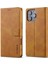 Tutucu Kart Yuvaları ile IPhone 16 Pro Için Flip Case Cüzdan Buzağı Doku (Yurt Dışından) 2