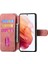 Galaxy S21 Mıknatıs Koruyucu Malzeme Için Flip Case Cüzdan Retro (Yurt Dışından) 3