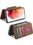 Galaxy S21 Mıknatıs Koruyucu Malzeme Için Flip Case Cüzdan Retro (Yurt Dışından) 3