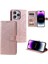 IPhone 14 Için Flip Case Pro Totem Kabartma Kickstand Pu Deri Cüzdan (Yurt Dışından) 1