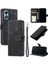 Oppo A78 4g Pu Deri Bilek Kayışı Kickstand Cüzdan Kartı Için Flip Case (Yurt Dışından) 5