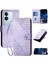 Vıvo V29 5g Için Ayrılabilir El Kayışı Kabartmalı Kelebek ile Flip Case (Yurt Dışından) 1