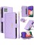 Galaxy S21 Darbeye Cüzdan Kart Yuvaları Kayış Için Flip Case (Yurt Dışından) 1