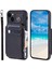 Cüzdan Kılıf IPhone 13 Mini Kickstand Pu Deri Flip Folio Kılıf 3 Kart (Yurt Dışından) 4