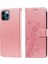 IPhone 12 Için Flip Case Pro Max Flip Çiçek Cardyuvaları Deri (Yurt Dışından) 4
