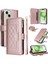 IPhone 15 Için Flip Case Darbeye Kart Yuvaları Cüzdan Kayış (Yurt Dışından) 1