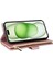 IPhone 15 Için Flip Case Darbeye Kart Yuvaları Cüzdan Kayış (Yurt Dışından) 4