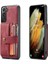 Galaxy S21 Kablosuz Şarj Cüzdan Manyetik Rfıd Için Kılıf (Yurt Dışından) 2