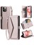 Cüzdan Crossbody Kılıf IPhone 12 Için Pro Fermuar Faturaları Yuvası Cüzdan Kılıf (Yurt Dışından) 1