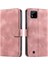 Realme C20 Manyetik Pu Deri Kickstand Bilek Kayışı Cüzdan Için Flip Case (Yurt Dışından) 5