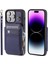Cüzdan Kılıf IPhone 14 Pro Max Flip Folio Kılıf Pu Deri 3 Büyük Kart (Yurt Dışından) 1