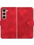 Galaxy Z Için Flip Case Fold 6 Darbeye Deri Kılıf Manyetik Pu (Yurt Dışından) 1