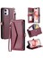 Cüzdan Crossbody Kılıf IPhone 12 Mini Kart Tutucu Fermuar Faturaları Yuvası (Yurt Dışından) 1
