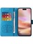 IPhone 16 Için Flip Case Artı Çiçek Flip Kart Yuvaları Deri (Yurt Dışından) 5