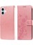 IPhone 16 Için Flip Case Artı Çiçek Flip Kart Yuvaları Deri (Yurt Dışından) 1