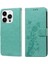 IPhone 14 Için Flip Case Pro Max Cardyuvaları Çiçek Flip Deri (Yurt Dışından) 3
