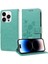 IPhone 14 Için Flip Case Pro Max Cardyuvaları Çiçek Flip Deri (Yurt Dışından) 5