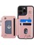 IPhone 15 Için Cüzdan Durumda Pro Max Kickstand Rfıd Engelleme 3 Büyük Kart Pu (Yurt Dışından) 3