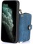 IPhone 11 Için Kılıf Pro 7 Kart Yuvaları Premium Deri Fermuar Kapatma Standı (Yurt Dışından) 5