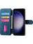 Galaxy S23 Fe Mıknatıs Koruyucu Malzeme Kart Standı Için Flip Case (Yurt Dışından) 4