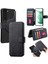 Galaxy S22 Artı Kart Standı Cüzdan Retro Mıknatıs Için Flip Case (Yurt Dışından) 1