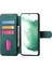 Galaxy S22 Artı Kart Standı Cüzdan Retro Mıknatıs Için Flip Case (Yurt Dışından) 5
