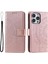 IPhone 15 Için Flip Case Pro Pu Deri Cüzdan Kılıf Totem Kabartma (Yurt Dışından) 2