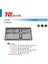 42 Parça Torx, Allen ve M Tipi Bits Seti Crv NCSETBA42 2