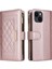 IPhone 14 Kayış Darbeye Dayanıklı Cüzdan Kart Yuvaları Için Flip Case (Yurt Dışından) 3