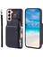Galaxy S22 Rfıd Engelleme Kickstand 3 Büyük Kart Pu Için Cüzdan Kılıf (Yurt Dışından) 1