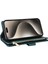 IPhone 15 Için Flip Case Pro Max Darbeye Kart Yuvaları Cüzdan Kayış (Yurt Dışından) 3
