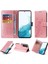 Galaxy S21 Flip Deri Çiçek Kart Yuvaları Için Flip Case (Yurt Dışından) 4