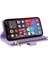 IPhone 12 Için Flip Case Pro Max Kart Yuvaları Kayış Cüzdan Darbeye (Yurt Dışından) 4