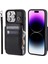 Cüzdan Kılıf IPhone 14 Pro Max Flip Folio Kılıf Pu Deri 3 Büyük Kart (Yurt Dışından) 1