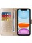 IPhone 12 Mini Flip Deri Çiçek Kart Yuvaları Için Flip Case (Yurt Dışından) 5