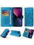 IPhone 13 Mini Çiçek Kart Yuvaları Deri Flip Case Için Flip Case (Yurt Dışından) 1