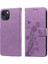 IPhone 13 Için Flip Case Çiçek Çevirme Deri Kart Yuvaları (Yurt Dışından) 1