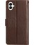 Galaxy A06 Kickstand Kart Tutucu Pu Deri Bilek Için Flip Case (Yurt Dışından) 3
