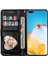 Huawei P40 Lite Için Fermuar Cep Durumda Pu Deri Bilek Kayışı Kart Tutucu (Yurt Dışından) 4
