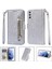Samsung Galaxy S23 Glitter Cüzdan Kılıf Bilek Kayışı Için Fermuarlı Cebi Durumda (Yurt Dışından) 1