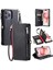 IPhone 14 Için Crossbody Durumda Pro Max Uzun Kordon Fermuar Faturaları Yuvası 9 (Yurt Dışından) 1